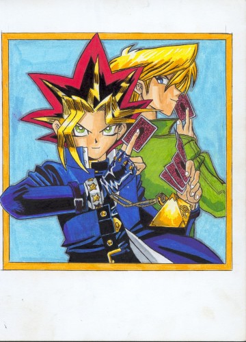 Wallpapers Art - Pencil Manga - Yu-Gi-Oh! yugioh