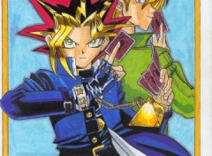 Fonds d'cran Art - Crayon yugioh