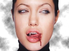 Wallpapers Celebrities Women Vampire Jolie