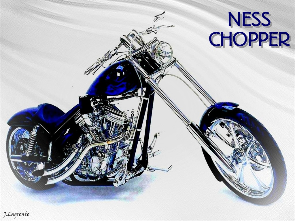 Wallpapers Motorbikes Harley Davidson Ness-Chopper