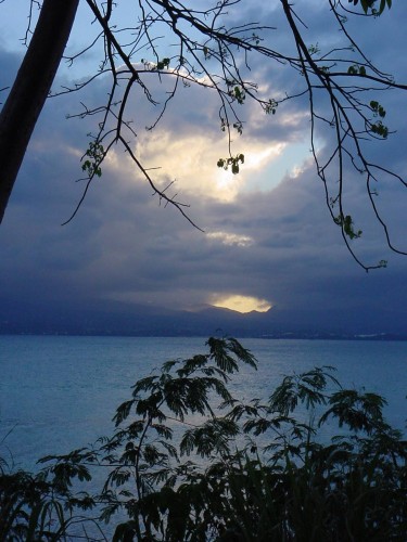 Fonds d'cran Nature Couchers et levers de Soleil guadeloupe