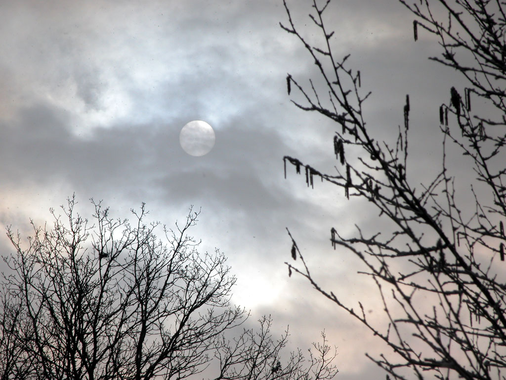 Wallpapers Nature Skies - Clouds Soleil malade