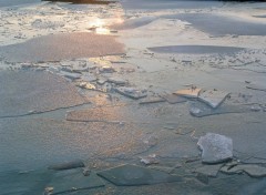 Wallpapers Nature Reflets sur glace