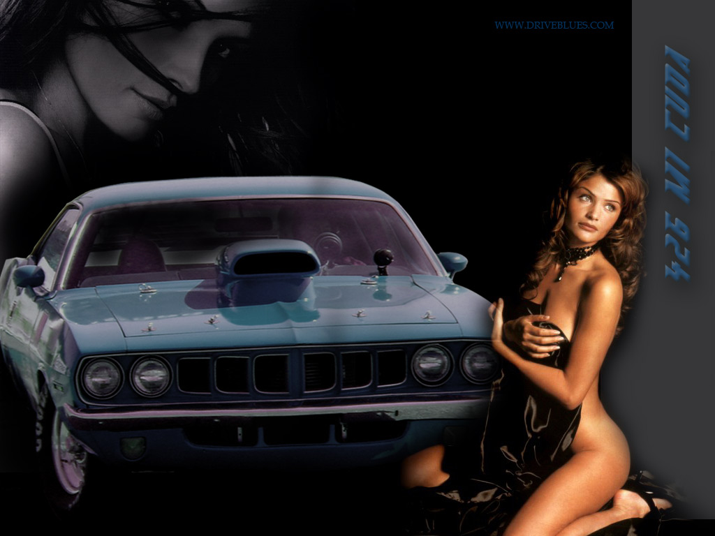 Wallpapers Cars Girls and cars GROS CUBE!!