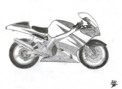 Wallpapers Art - Pencil gsx-r