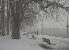 Fonds d'cran Voyages : Europe geneve sous la neige