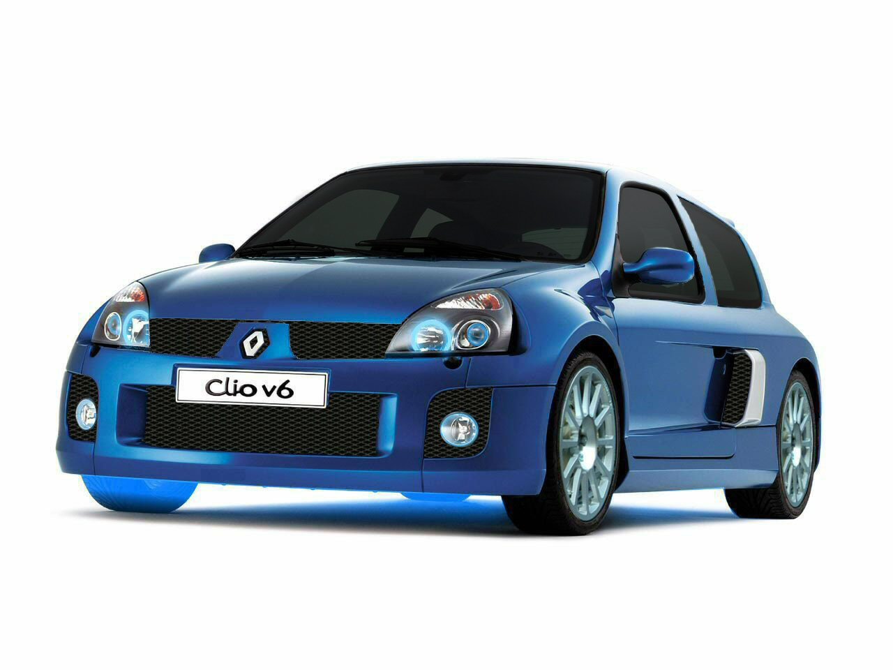 Wallpapers Cars Tuning Clio V6