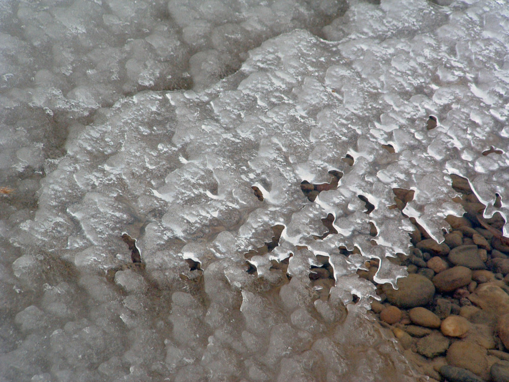 Fonds d'cran Nature Saisons - Hiver Dentelle glace...