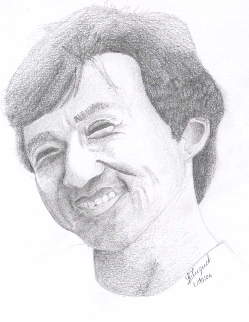 Wallpapers Art - Pencil Movies - TV Soaps Jackie Chan