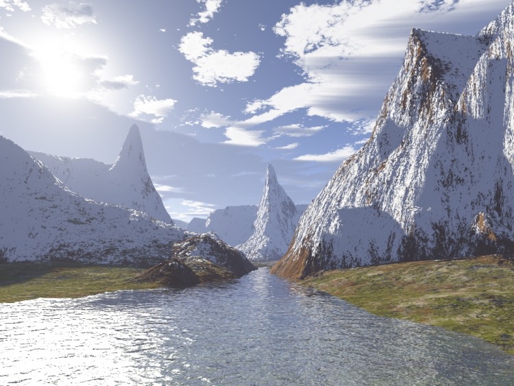 Wallpapers Digital Art 3D - Terragen fantasy 2