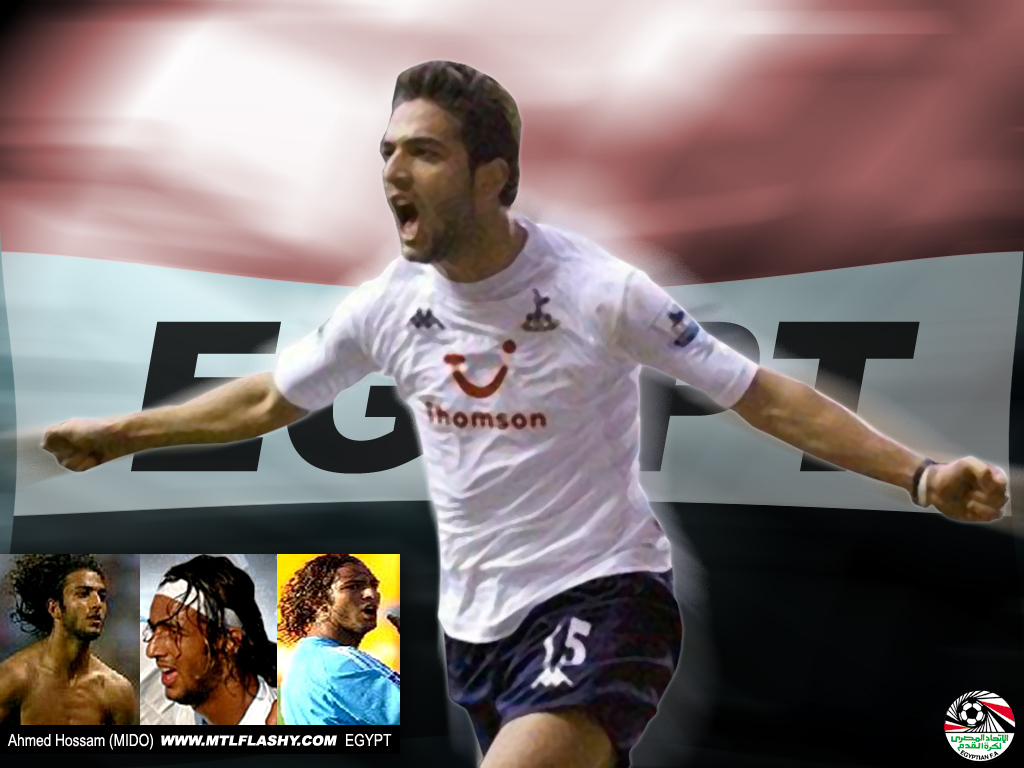 Wallpapers Sports - Leisures Football Mido - Egypt - Tottenham