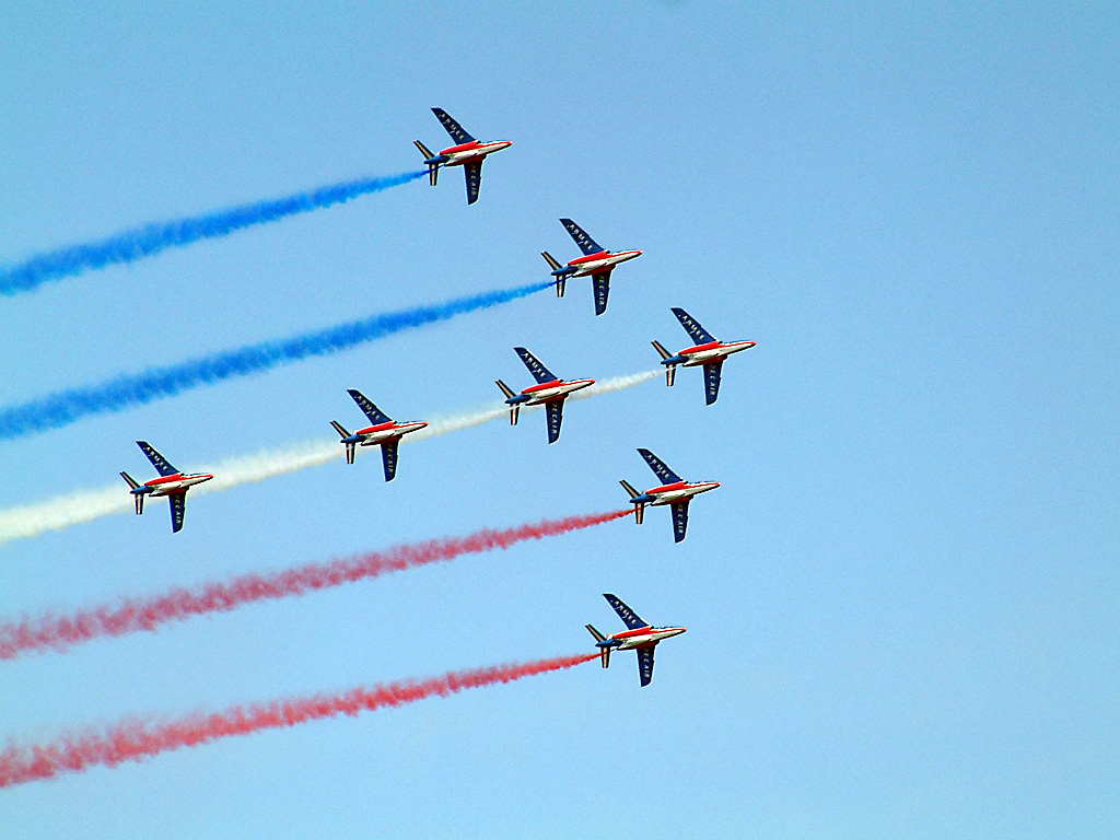 Fonds d'cran Avions Meetings ariens Patrouille de France  Limoges