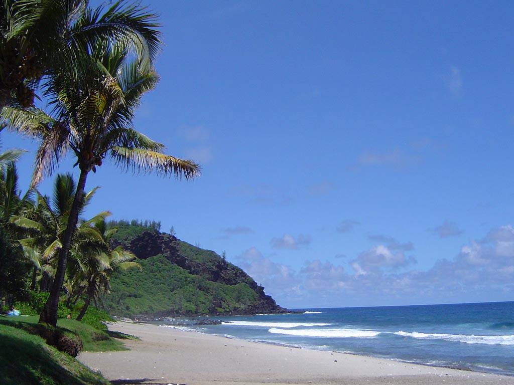 Fonds d'cran Voyages : Afrique La Runion plage de Grande Anse