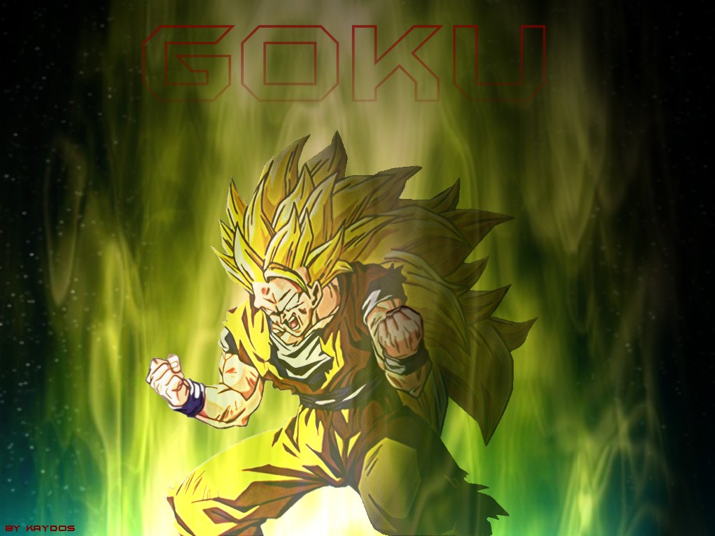 Fonds d'cran Manga Dragon Ball Z Goku SSJ3