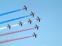 Fonds d'cran Avions Patrouille de France  Limoges