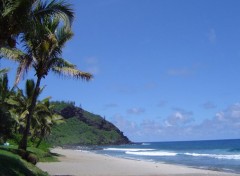 Fonds d'cran Voyages : Afrique plage de Grande Anse