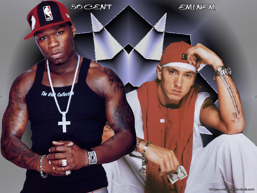 Wallpapers Music Divers Rap Eminem et 50cent