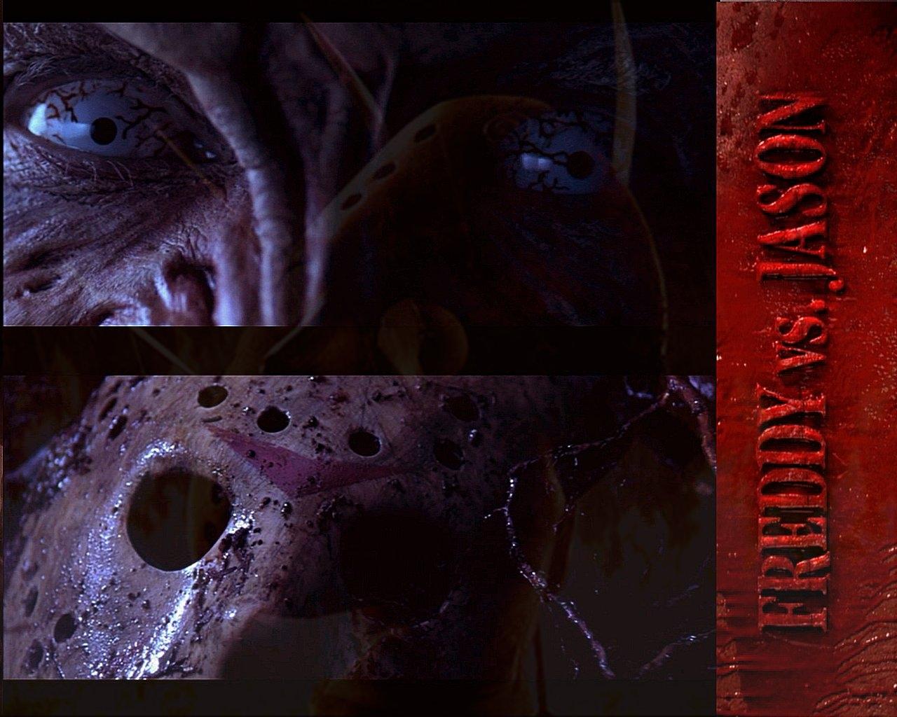 Fonds d'cran Cinma Freddy contre Jason premire apparition