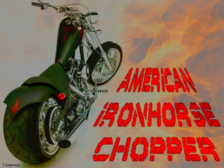 Wallpapers Motorbikes Harley Davidson American IronHorse Chopper