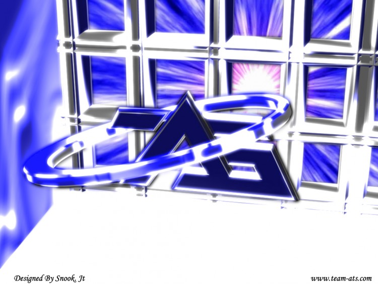 Fonds d'cran Art - Numrique Abstrait Team *a-T-s* Logo 3D