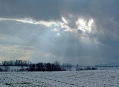 Fonds d'cran Nature Le soleil tente de percer...