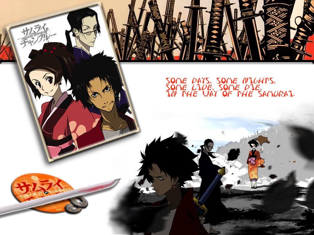 Fonds d'cran Manga Samurai Champloo Photo de famille