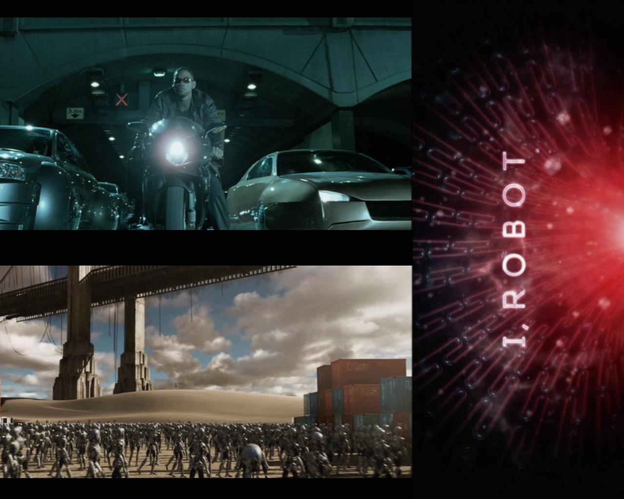 Wallpapers Movies I, Robot l'homme et les machine