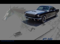 Wallpapers Cars FORD MUSTANG GT 500