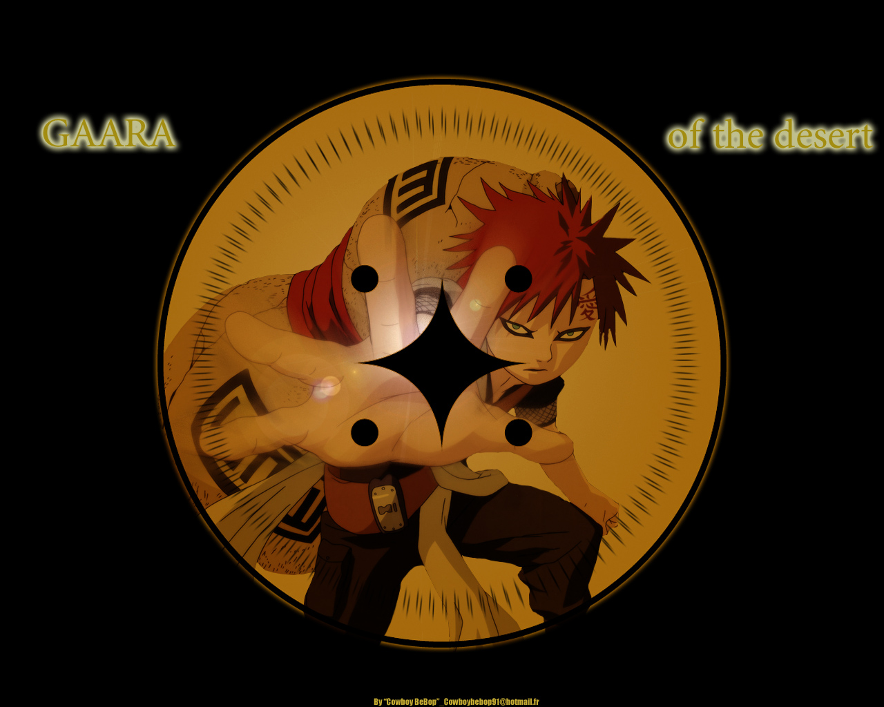 Fonds d'cran Manga Naruto Gaara of the desert