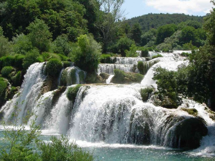 Fonds d'cran Nature Cascades - Chutes Chutes de Krka