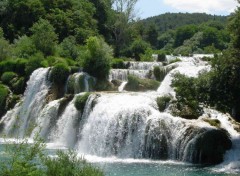 Fonds d'cran Nature Chutes de Krka