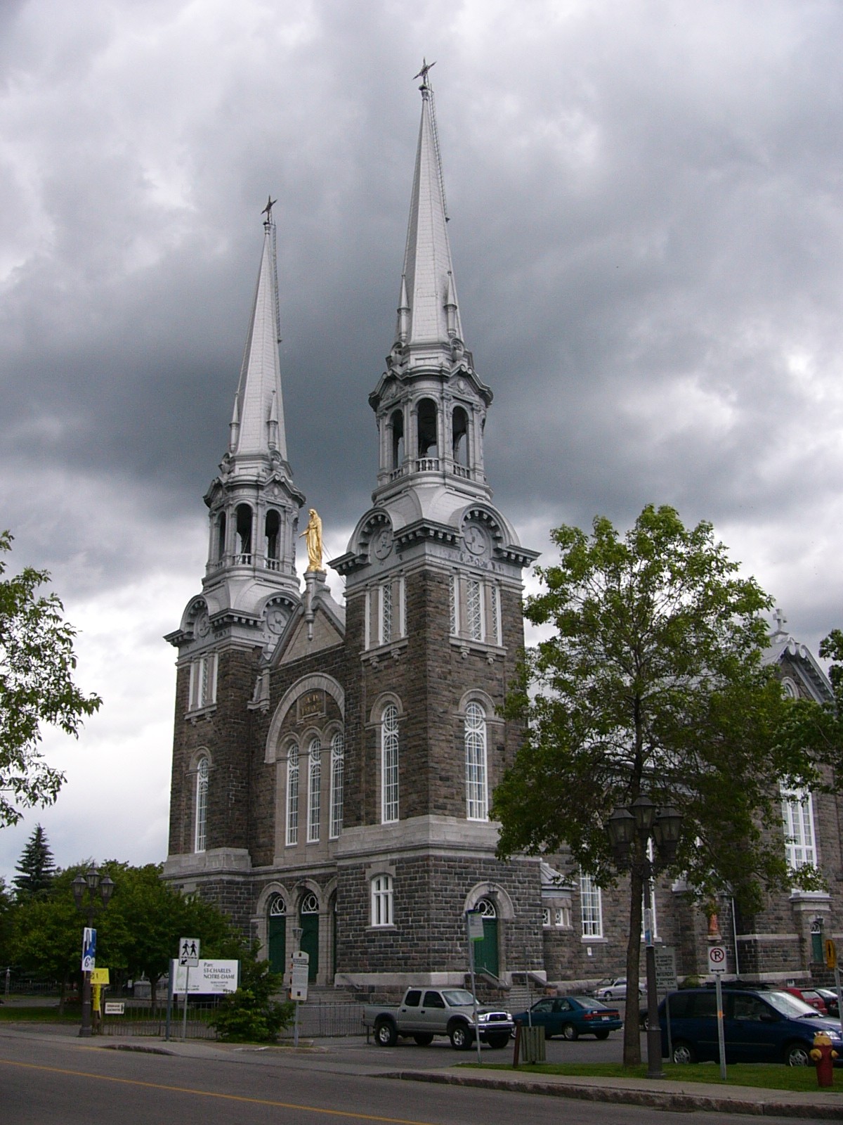 Fonds d'cran Voyages : Amrique du nord Canada > Qubec glise N.D.de L'Ancienne Lorette,Qubec