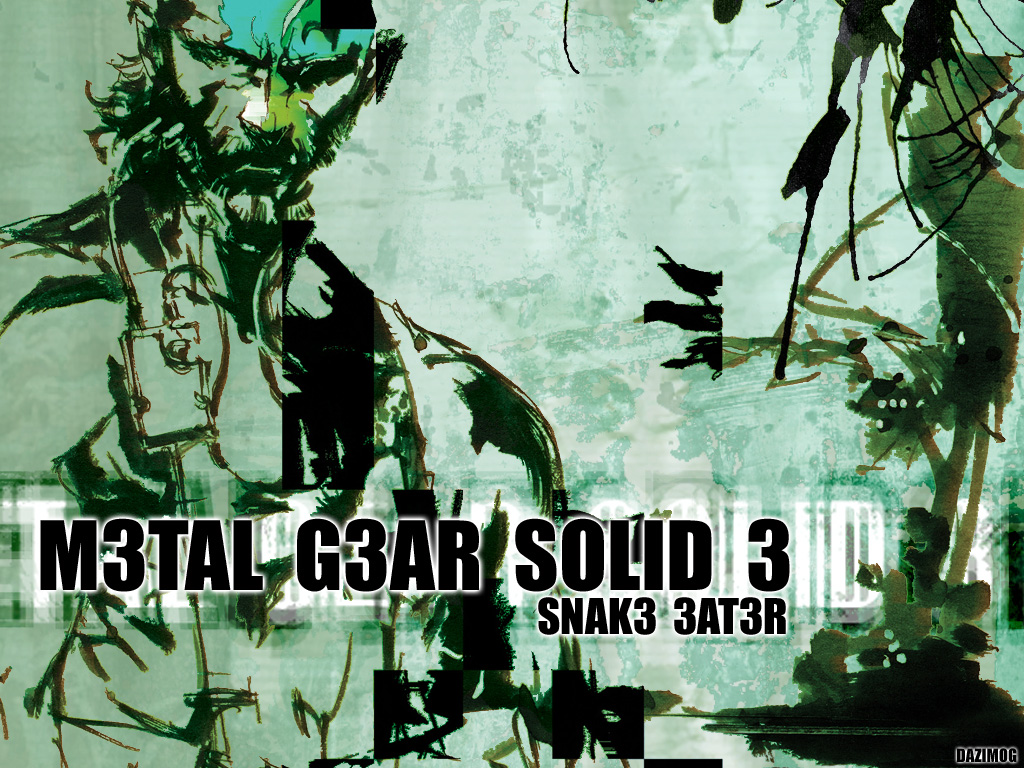 Wallpapers Video Games Metal Gear Solid 3 M3TAL01