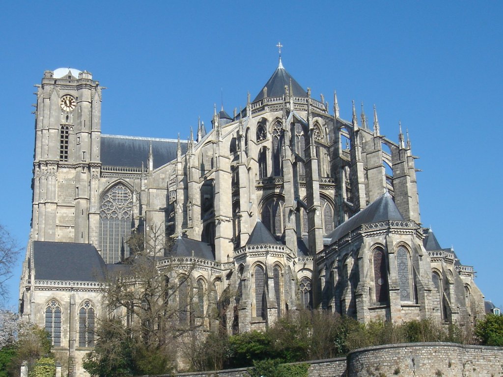 Fonds d'cran Voyages : Europe France > Pays de Loire cathedrale du mans