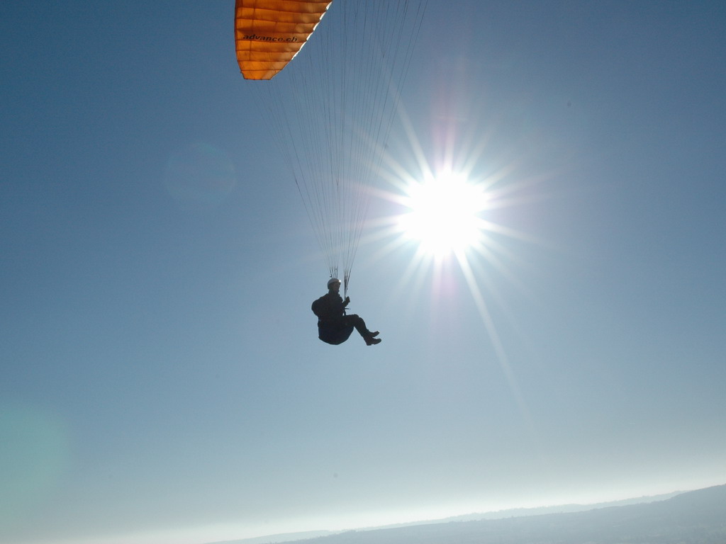 Wallpapers Sports - Leisures Parachuting mon frere en parapente