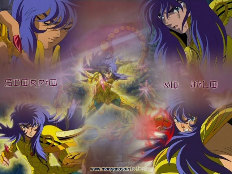 Wallpapers Manga Saint Seiya Milo No Scorpion