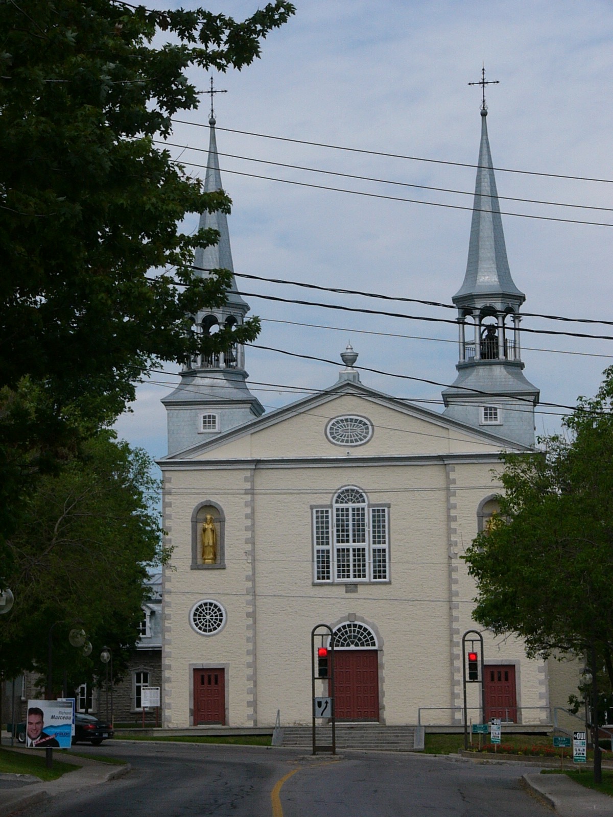 Fonds d'cran Constructions et architecture Edifices Religieux glise ST-Charles-Borrome,Charlesbourg,Qubec