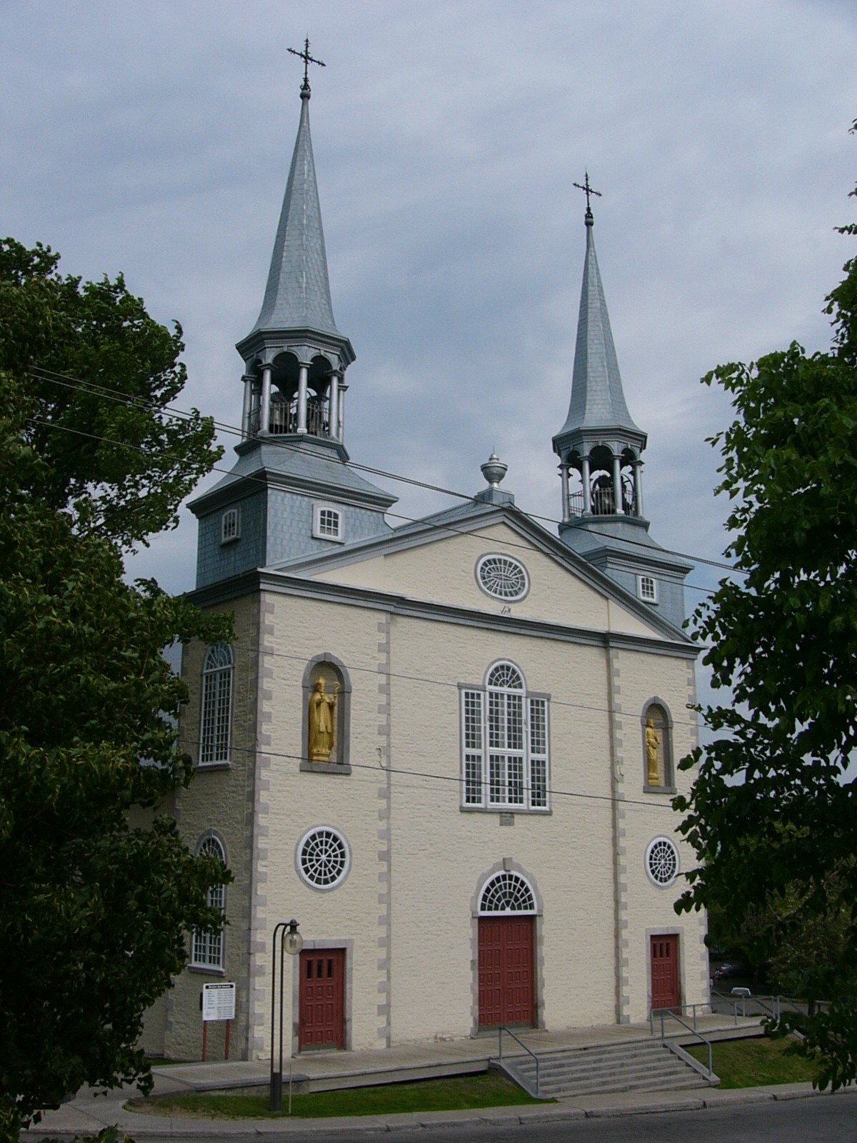 Wallpapers Constructions and architecture Religious Buildings glise ST-Charles-Borrome,Charlesbourg