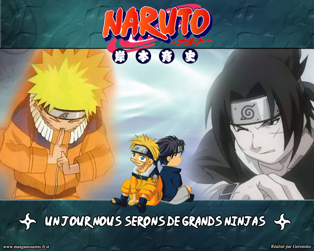 Wallpapers Manga Naruto Naruto - Sasuke