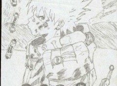 Fonds d'cran Art - Crayon Naruto