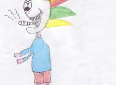 Fonds d'cran Art - Crayon personnage