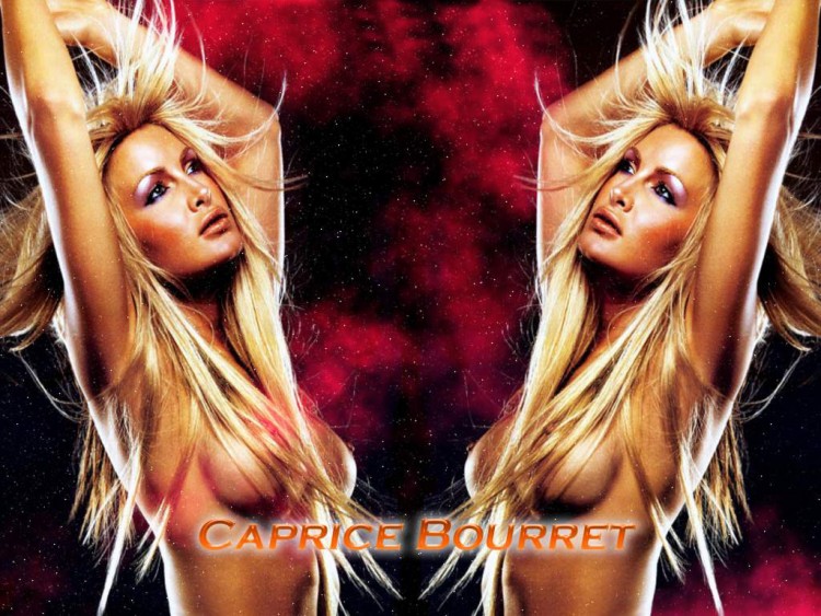 Fonds d'cran Clbrits Femme Caprice Bourret space girl sexy