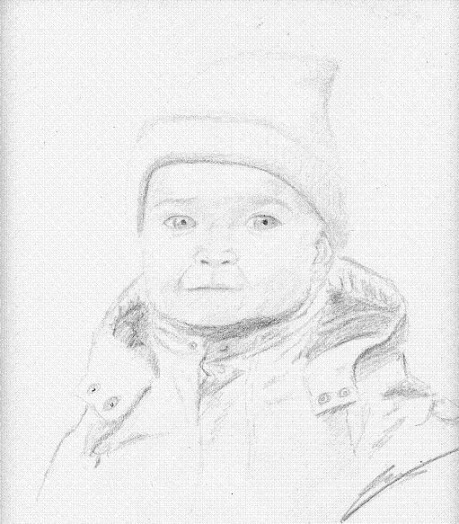 Wallpapers Art - Pencil Portraits Mon neveu