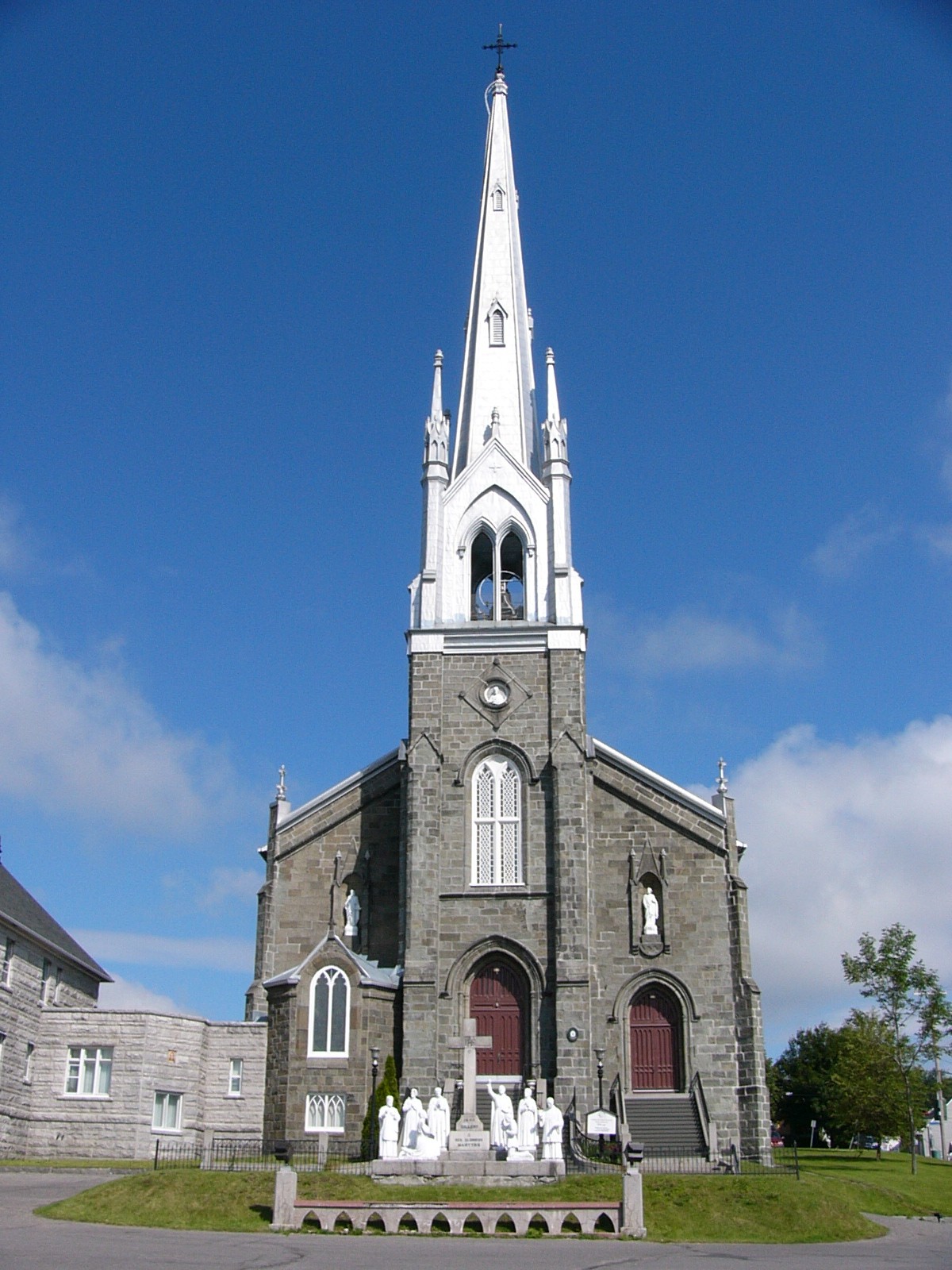 Fonds d'cran Constructions et architecture Edifices Religieux glise ST-Michel de Sellery vue face,Qubec