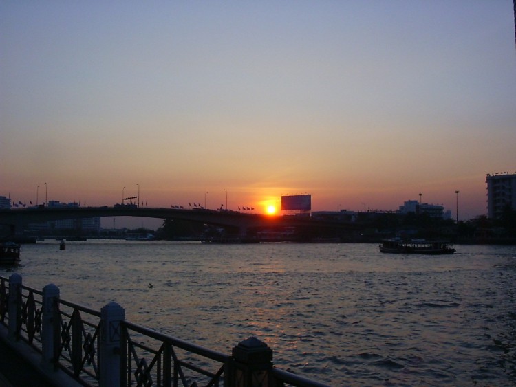 Wallpapers Nature Sunsets and sunrises Chao Praya