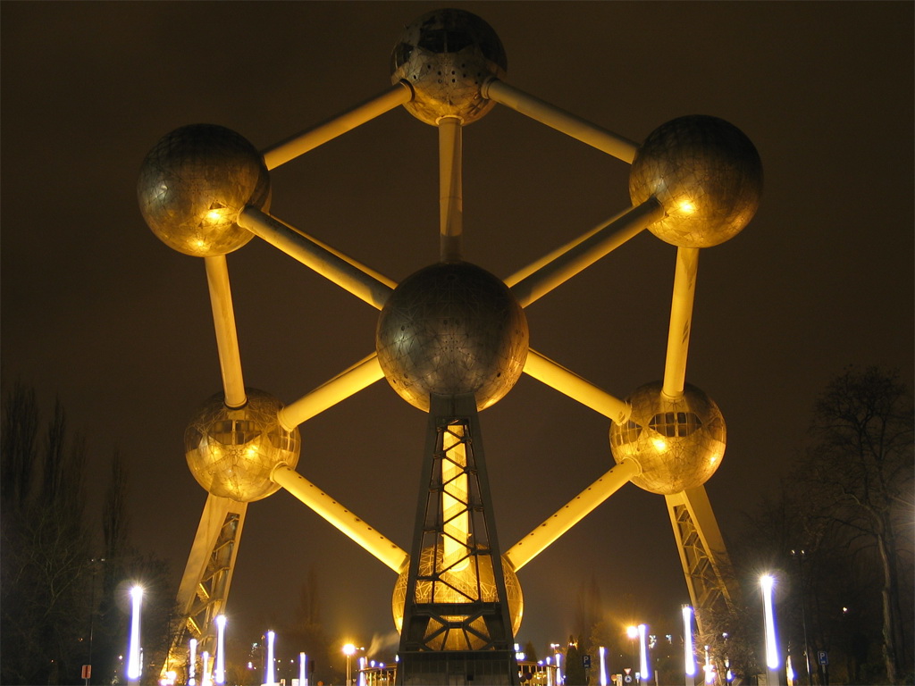 Wallpapers Trips : Europ Belgium L'atomium de Bruxelles