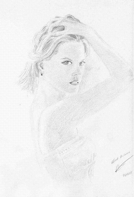 Wallpapers Art - Pencil Movies - TV Soaps Nicole Kidman