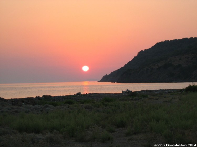 Wallpapers Nature Sunsets and sunrises ile de Lesbos ete 2004