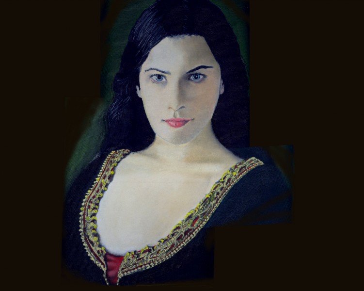 Wallpapers Art - Painting Portraits - Faces arwen