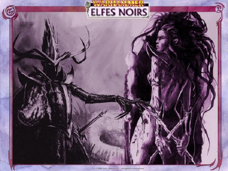 Fonds d'cran Fantasy et Science Fiction Elfes Malekith et Morathi